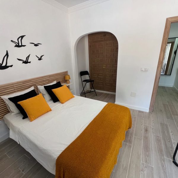 Vakantieappartement La Carihuela Torremolinos slaapkamer
