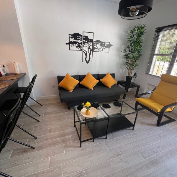 Vakantieappartement La Carihuela Torremolinos woonkamer